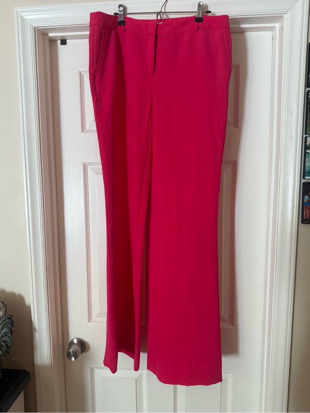 Liz Claiborne Hot Pink Wide-Leg Pants